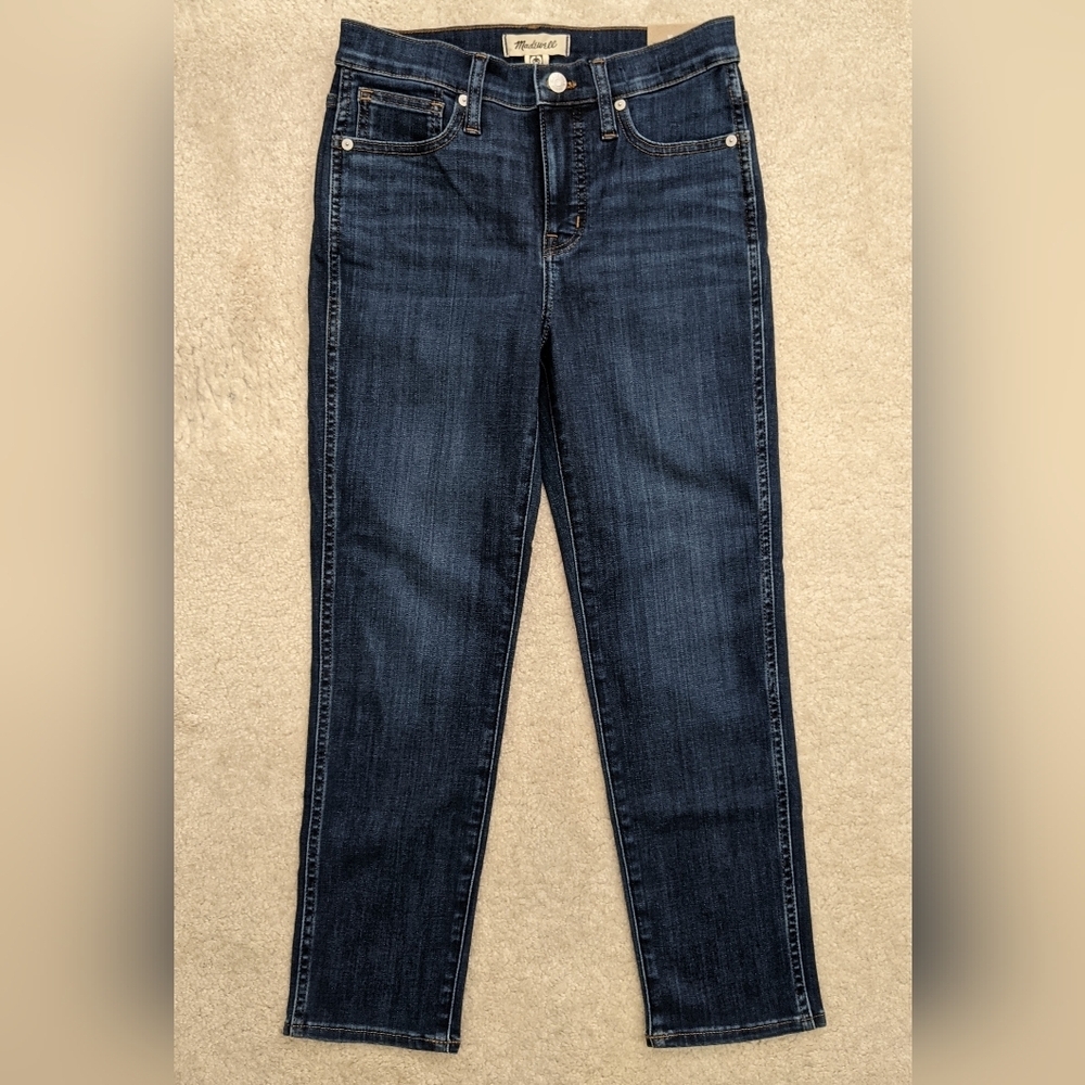 NWT Madewell High-Rise Stovepipe Jeans 26P